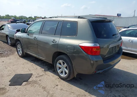 2009 Toyota Highlander from USA, damaged, VIN JTEDA41A492000626